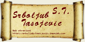 Srboljub Tasojević vizit kartica